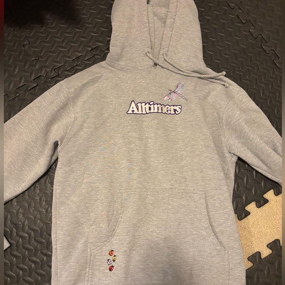 *Rare* Alltimers Grey Bugged out Hoodie - Picture 4 of 9
